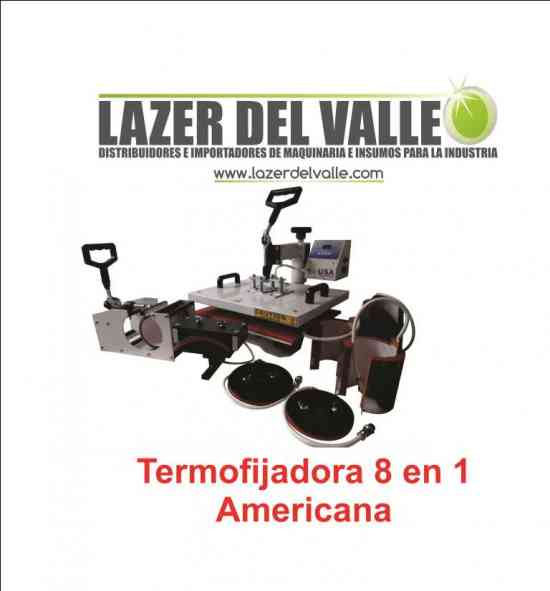 Vendo en villavicencio termofijadora 8 en 1 americana industrial